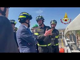 Frana di Petacciato, Salvini: &ldquo;Stato di emergenza anche per la Puglia e ponte nuovo entro l&rsquo;anno&rdquo;. Il video