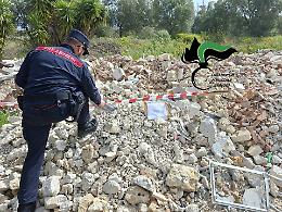 Rifiuti nelle campagne, sequestrata area da 400 metri cubi