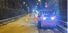 Brt, lavori sui ponti conclusi in anticipo: avanti il progetto del trasporto rapido. Le foto