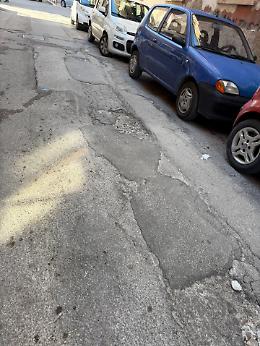 Buche, cantieri e manutenzione: &ldquo;Taranto a rischio sicurezza&rdquo;. Foto e video