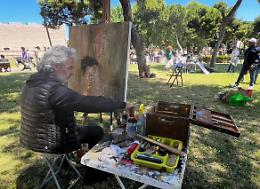 Premio De Nittis, arte e talento nei giardini del castello. Le foto