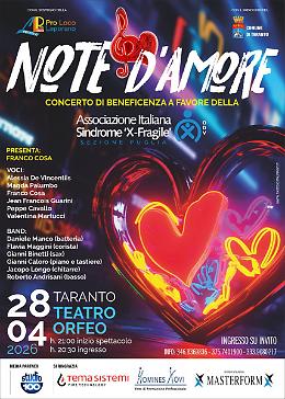 Al Teatro Orfeo risuonano le &ldquo;Note d&rsquo;amore&rdquo;