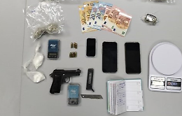 Droga e pistola in una villetta a San Vito: arrestato 33enne