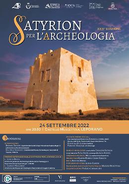 Torna il Premio "Satyrion per l'Archeologia"