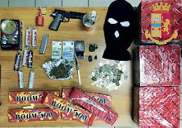 Sotto sequestro botti illegali, hashish e marijuana