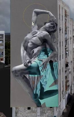 Un murales tarantino tra i migliori al mondo