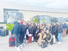 Studenti partiti da Sava per visitare i luoghi della Shoah