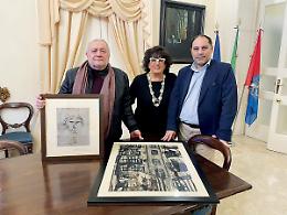 Consegnate al Comune due opere restaurate di Campigli e Carrino