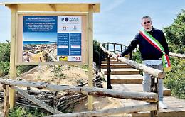Percorso naturalistico realizzato sulle Dune di Campomarino