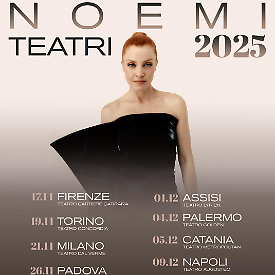 Noemi a Bari: il Teatro Team tappa del tour di "Nostalgia"