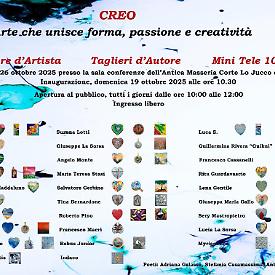 A Talsano l'arte come ponte tra forma e passione: si inaugura il progetto "Creo"