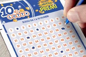 Vinti oltre 50 mila euro al 10eLotto: giocata da tre euro
