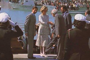 Trani ricorda Carlo e Diana, 40 anni fa l’indimenticabile visita dei reali britannici. Il video