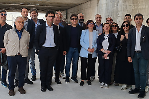 Sopralluogo nel cantiere Ferrotramviaria: lavori quasi ultimati, ma per i treni se ne parla nel 2027