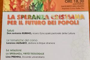 "La speranza cristiana per il futuro dei popoli"