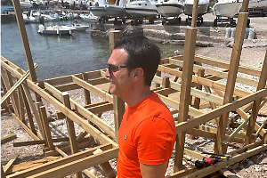 Secondo intervento alla spiaggetta Baia D’Argento