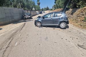 Raffica di incidenti con feriti in codice rosso in 24 ore. Le foto