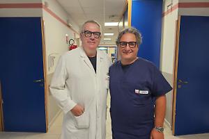 Intervento innovativo al Bonomo: salvato 50enne con grave storm aritmico. Le foto