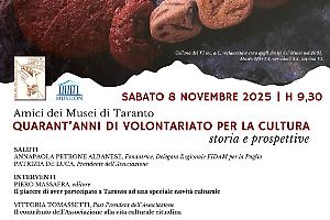 Quarant'anni di impegno civico: gli Amici dei Musei di Taranto guardano al futuro della cultura