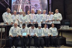 La maestra del gelato Katia Cavallo ancora tra i migliori d’Italia. Le foto