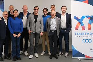 Il presidente della Federcanoa Antonio Rossi a Taranto: nasce il progetto del polo remiero del Sud Italia