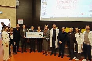 Presentato il calendario "Taranto solidale 2026". Le bellezze di Taranto per i bambini e le bambine di Oncoematologia pediatrica
