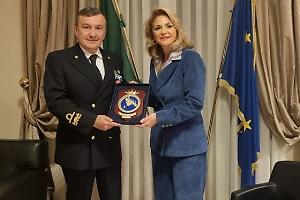 Il Direttore Marittimo di Puglia e Basilicata, incontra autorità e Capitaneria di Porto