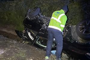 Schianto nella notte, altro incidente sulla Statale 7. Le foto