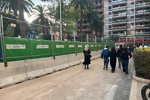 Piazza Moro, restituita alla città una parte del cantiere. Le foto