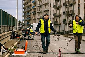 Ponte Garibaldi chiuso di notte per verifiche: scattano i divieti