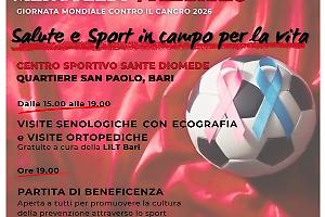 Prevenzione e sport contro il cancro, la Lilt apre le porte alla cittadinanza
