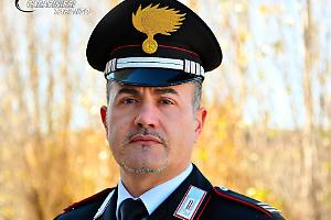 Il maresciallo capo Vito Giovanni Sardiello nuovo comandante della Stazione dei Carabinieri