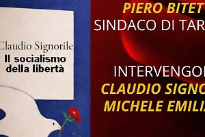 A Palazzo di Città la presentazione del libro “Il socialismo della libertà” di Claudio Signorile