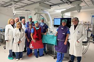 Tumori al fegato, al Policlinico la prima radioembolizzazione con microsfere radioattive