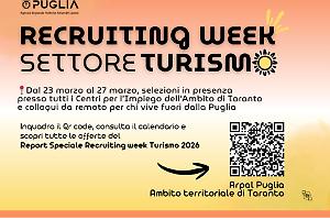 Turismo e ristorazione cercano personale, al via gli incontri nei Centri per l’Impiego