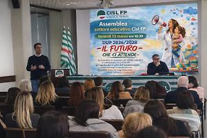 Servizi educativi e futuro degli asili nido, la Cisl Fp apre il confronto. Le foto