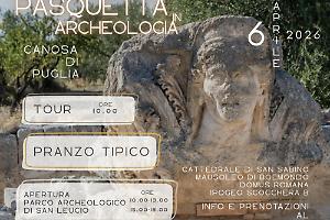 Lunedì dell'Angelo, Canosa: "A spasso nel tempo" tra ipogei affrescati e sapori antichi