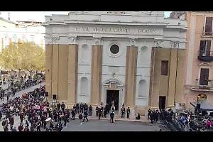 Cominciata la processione dei Sacri Misteri dalla Chiesa del Carmine. I video
