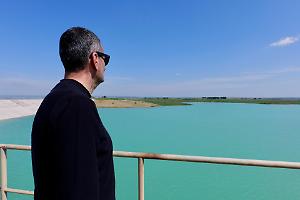 Pappadai, dopo 30 anni l’invaso entra in funzione: acqua per agricoltura e territori ionici. Le foto