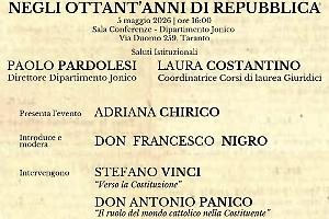 Costituzione e dottrina sociale della Chiesa: un convegno sulle radici comuni della Repubblica