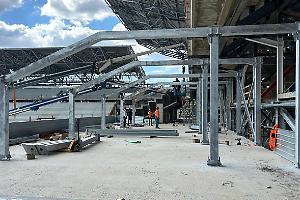 Stadio Iacovone, lavori senza sosta: anche il 1° maggio si accelera. Le foto