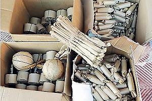 Fuochi d’artificio senza autorizzazioni, maxi sequestro