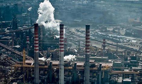L'ex-ilva, oggi Acciaierie d'Italia