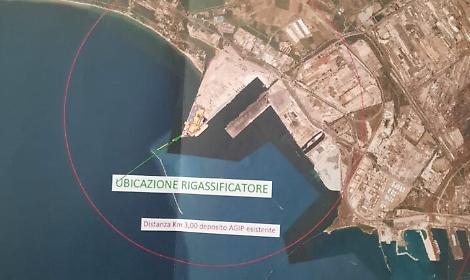 Rigassificatore al molo polisettoriale, Legambiente: pericoloso e incompatibile