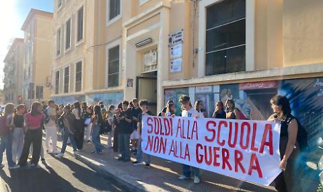 La mobilitazione studentesca a Taranto