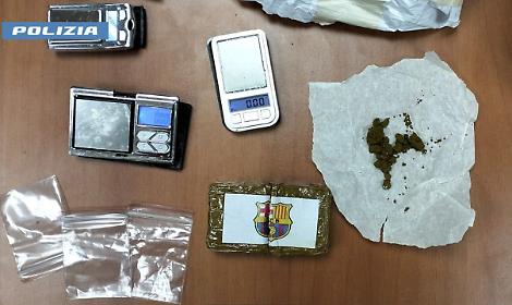 La droga sequestrata