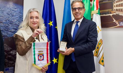 Visita della delegazione Ucraina della regione di Vinnytsia in Fiera del Levante