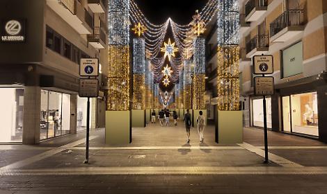 Luminarie natalizie spente per la Giornata dei Defunti
