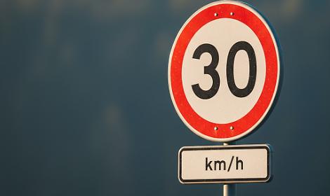 Limite di velocità a 30 km/h 