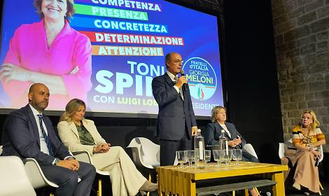 Luigi Lobuono a Bisceglie per Tonia Spina